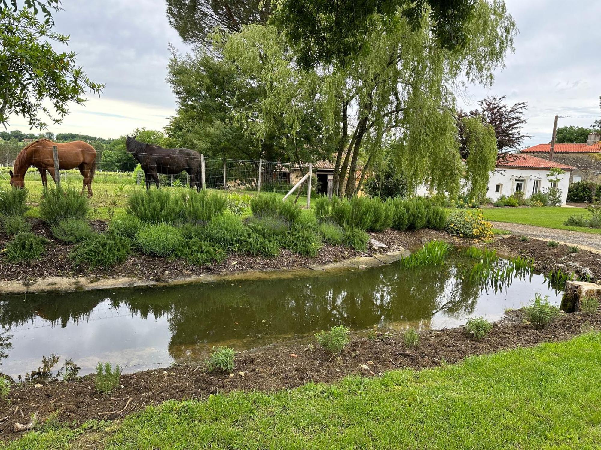 Maison De Vacances Gondrin Zewnętrze zdjęcie